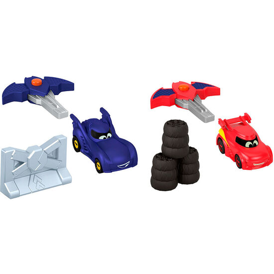 COCHE CON LLAVE BATWHEELS DC COMICS SURTIDO image 0