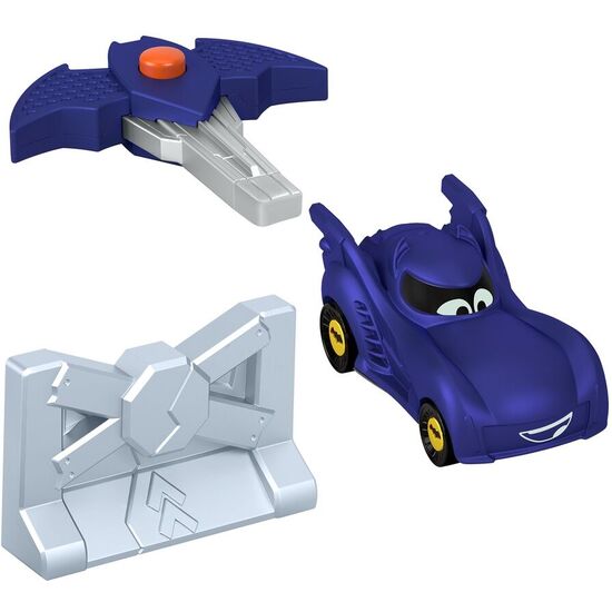COCHE CON LLAVE BATWHEELS DC COMICS SURTIDO image 2