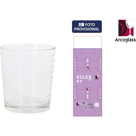 SET 4 VASOS 360CC SILEX AROS image 0