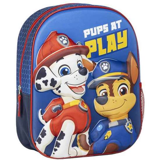 MOCHILA INFANTIL 3D PAW PATROL   8.0 X 32.0 X 26.0 CM image 0