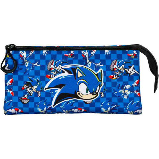 PORTATODO PLUS ACTION SONIC THE HEDGEHOG TRIPLE image 1