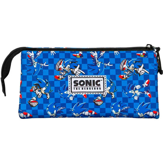 PORTATODO PLUS ACTION SONIC THE HEDGEHOG TRIPLE image 2