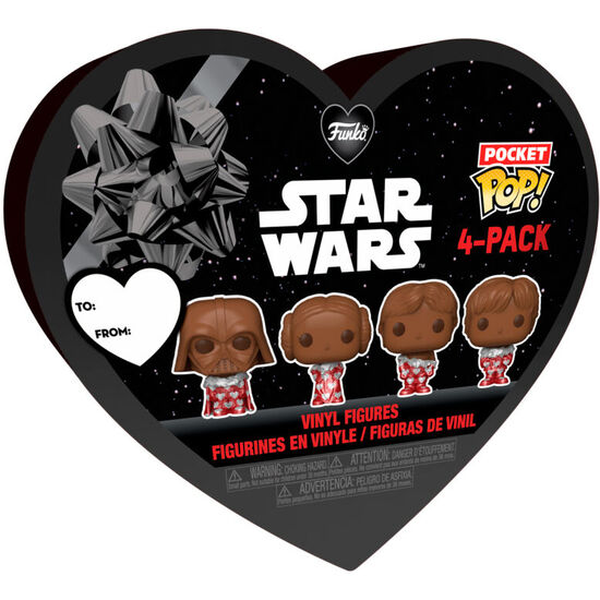 CAJA METALICA 4 POCKET POP STAR WARS image 1