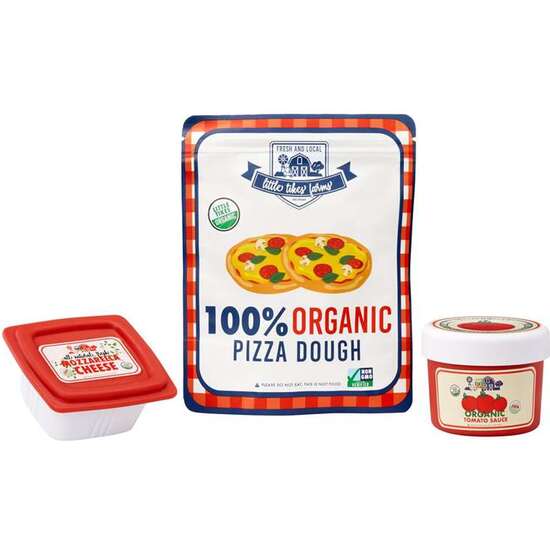 KIT CREATIVO PIZZA DEL CHEF CON MAS DE 18 ACCESORIOS DE COCINA REALISTAS QUE INCLUYEN MASA DE PIZZA, CORTADOR DE PIZZA E INGREDIENTES? image 2