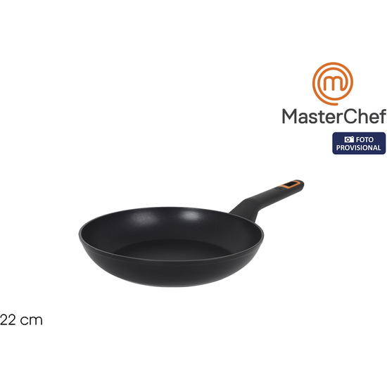 SARTEN 22CM AL.FORJADO 2.5MM 2C MASTERCHEF image 0