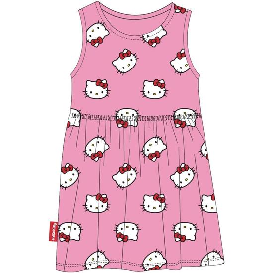 VESTIDO SINGLE JERSEY HELLO KITTY image 0