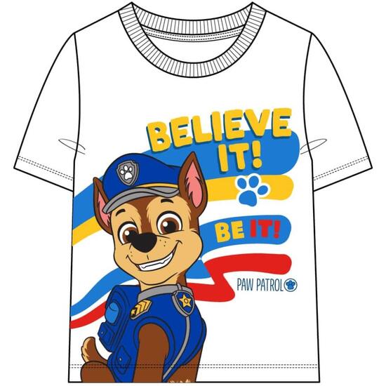CAMISETA CORTA SINGLE JERSEY PAW PATROL image 0