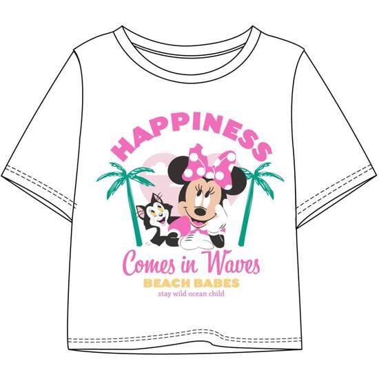 CAMISETA CORTA SINGLE JERSEY MINNIE image 0