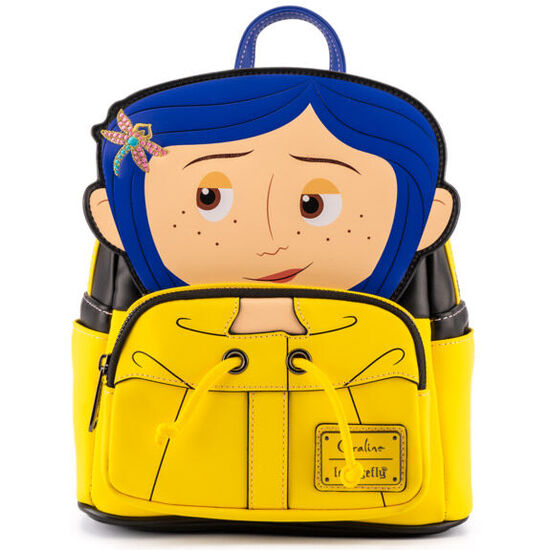 MOCHILA LAIKA LOS MUNDOS DE CORALINE LOUNGEFLY 26CM image 0