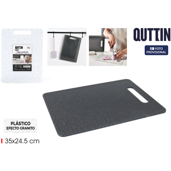 TABLA CORTAR PLAST.GRANITO 35X24.5 QUTTIN image 2