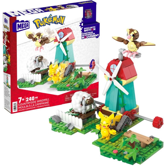 MEGA CONSTRUX CIUDAD DEL VIENTO POKEMON image 0