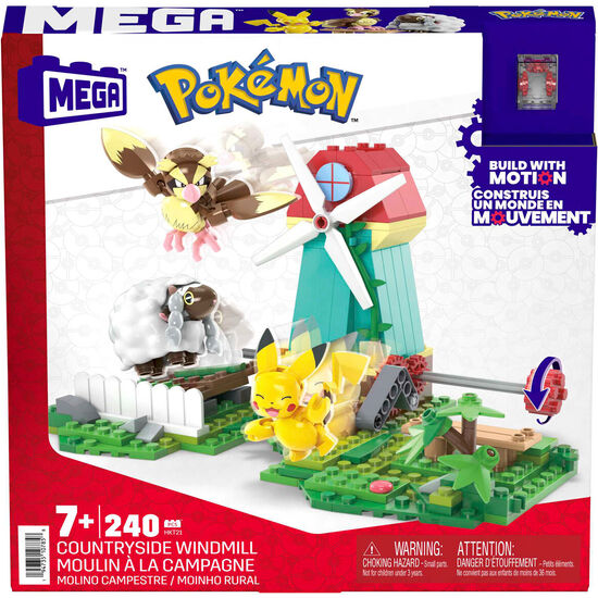 MEGA CONSTRUX CIUDAD DEL VIENTO POKEMON image 1