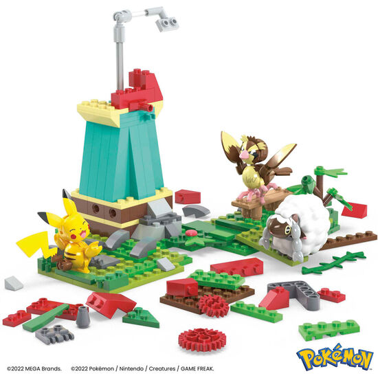 MEGA CONSTRUX CIUDAD DEL VIENTO POKEMON image 2