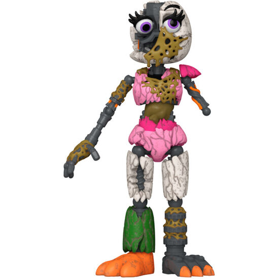 FIGURA ACTION RUINED CHICA FIVE NIGHTS AT FREDDYS 12CM image 1