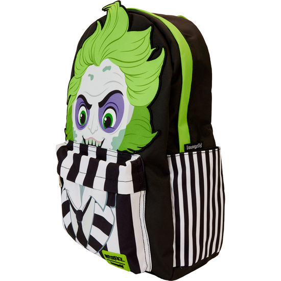 MOCHILA NYLON BEETLEJUICE LOUNGEFLY 43CM image 1