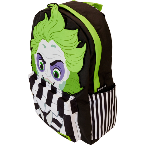MOCHILA NYLON BEETLEJUICE LOUNGEFLY 43CM image 3