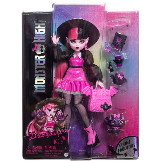 MUÑECA DRACULAURA MONSTER HIGH image 0
