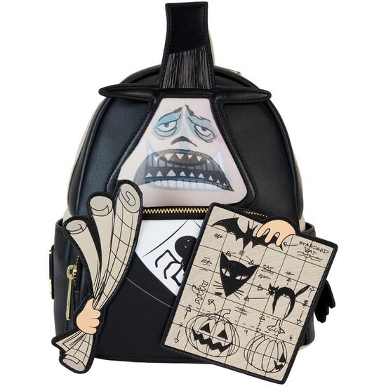 MOCHILA LENTICULAR MAYOR WITH PLANS PESADILLA ANTES DE NAVIDAD LOUNGEFLY DISNEY 26CM image 0