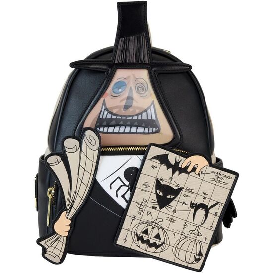 MOCHILA LENTICULAR MAYOR WITH PLANS PESADILLA ANTES DE NAVIDAD LOUNGEFLY DISNEY 26CM image 1