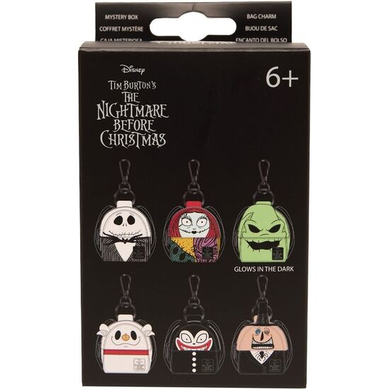 LLAVERO MINI MOCHILA MYSTERY PESADILLA ANTES DE NAVIDAD DISNEY LOUNGEFLY image 0