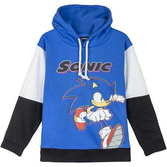 SUDADERA CON CAPUCHA COTTON BRUSHED SONIC image 0