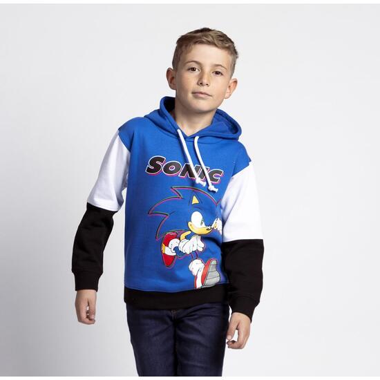 SUDADERA CON CAPUCHA COTTON BRUSHED SONIC image 3
