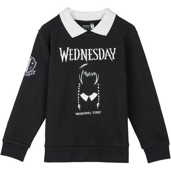 SUDADERA COTTON BRUSHED WEDNESDAY image 0