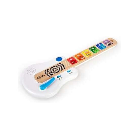 GUITARRA MAGIC TOUCH BABY EINSTEIN MADERA ES TACTIL Y CADA ANIMALITO CORRESPONDE A UNA NOTA DIFERENTE. 18X41X4,8CM image 0