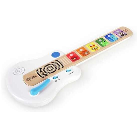 GUITARRA MAGIC TOUCH BABY EINSTEIN MADERA ES TACTIL Y CADA ANIMALITO CORRESPONDE A UNA NOTA DIFERENTE. 18X41X4,8CM image 1