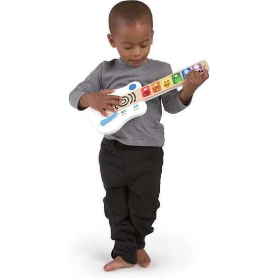 GUITARRA MAGIC TOUCH BABY EINSTEIN MADERA ES TACTIL Y CADA ANIMALITO CORRESPONDE A UNA NOTA DIFERENTE. 18X41X4,8CM image 4