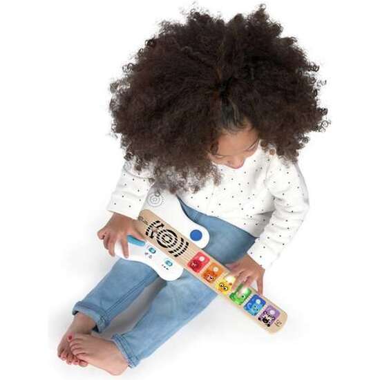 GUITARRA MAGIC TOUCH BABY EINSTEIN MADERA ES TACTIL Y CADA ANIMALITO CORRESPONDE A UNA NOTA DIFERENTE. 18X41X4,8CM image 5