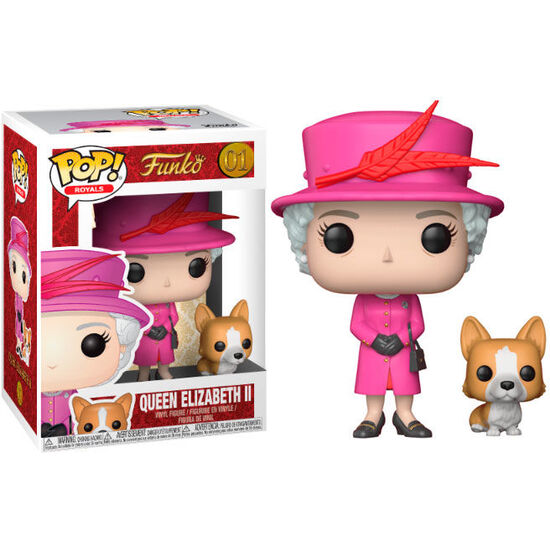 FIGURA POP ROYAL FAMILY QUEEN ELIZABETH II image 0