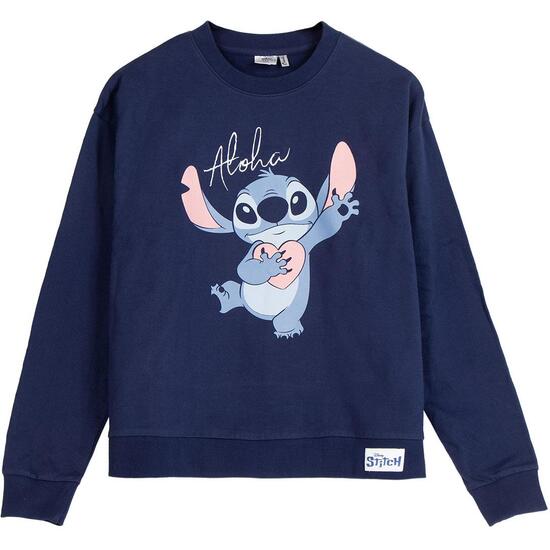 SUDADERA COTTON BRUSHED STITCH image 0