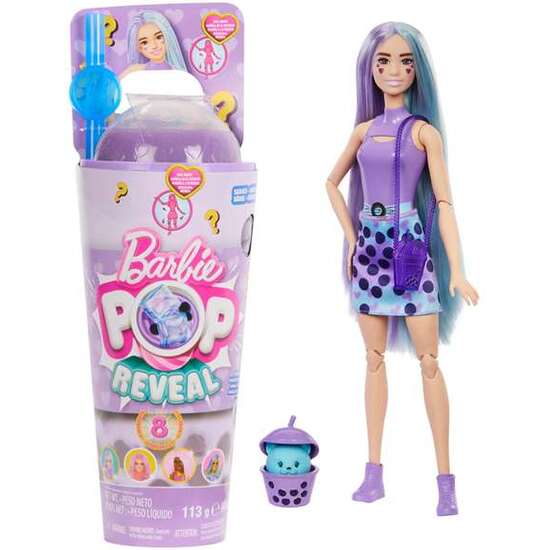 BARBIE POP REVEAL TÉ DE BURBUJAS - LECHE DE MARANGA image 0