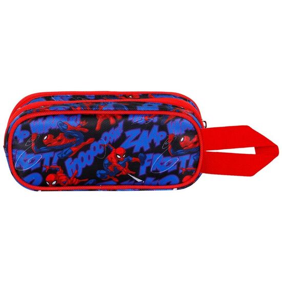 PORTATODO 3D MIGHTY SPIDERMAN MARVEL DOBLE image 1