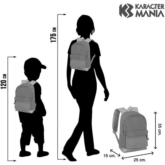 MOCHILA KID NARUTO 34CM ADAPTABLE image 2