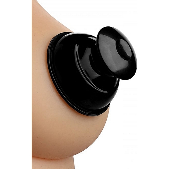 PLUNGERS EXTREME SUCTION SILICONE NIPPLE SUCKERS - BLACK image 3