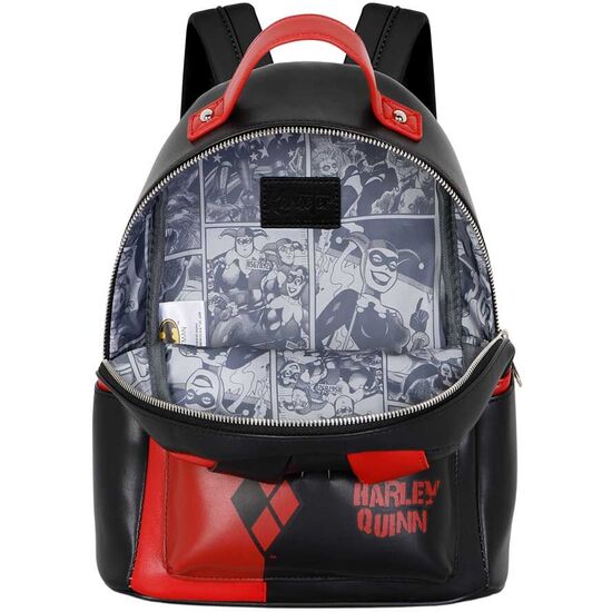 MOCHILA JACKET HARLEY QUINN DC COMICS 29CM image 3