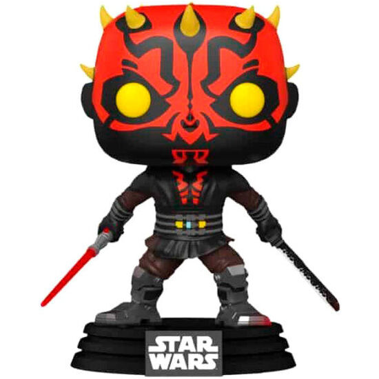 FIGURA POP STAR WARS DARTH MAUL WITH SABER EXCLUSIVE image 1