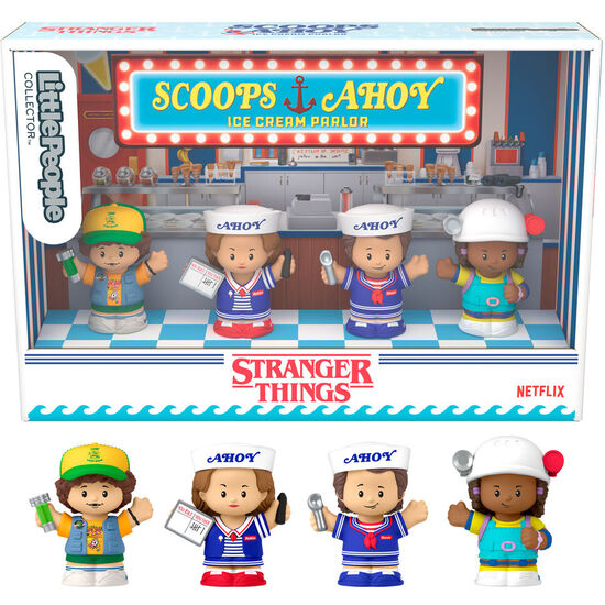 LITTLE PEOPLE COLLECTOR SCOOPS AHOY STRANGER THINGS image 1