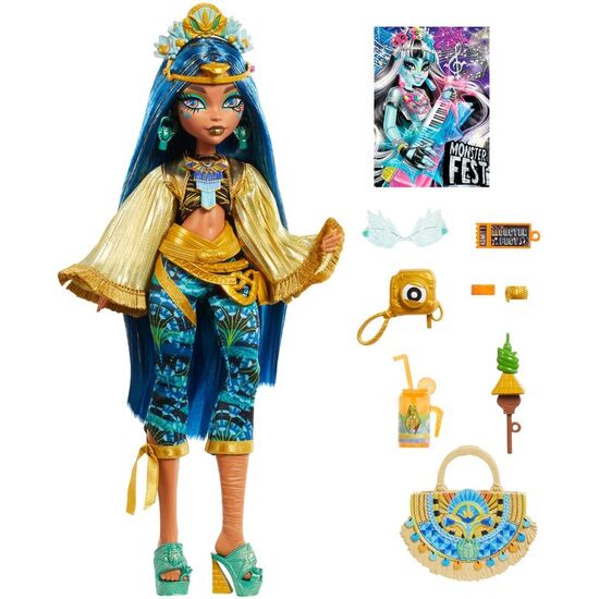 MUÑECA CLEO DE NILE FIESTA MONSTRUOSA MONSTER HIGH image 1