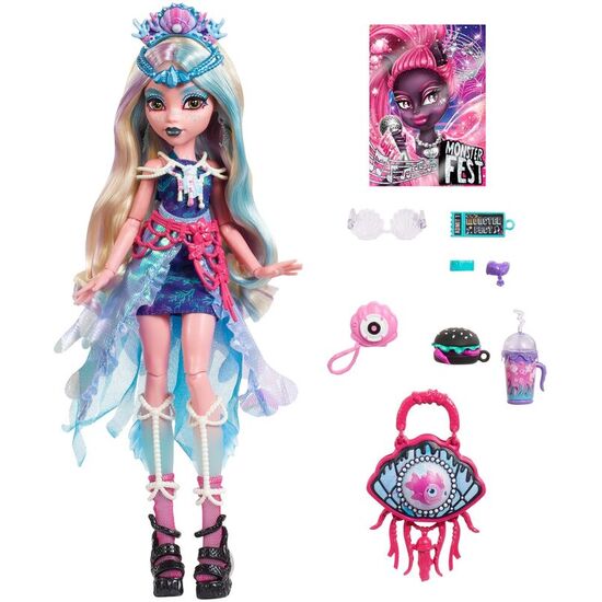 MUÑECA LAGOONA BLUE FIESTA MONSTRUOSA MONSTER HIGH image 1