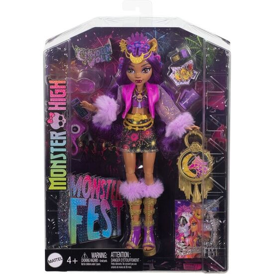 MUÑECA CLAWDEEN WOLF FIESTA MONSTRUOSA MONSTER HIGH image 0