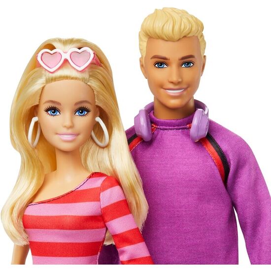 BLISTER 2 MUÑECOS BARBIE Y KEN PATINADORES BARBIE image 1