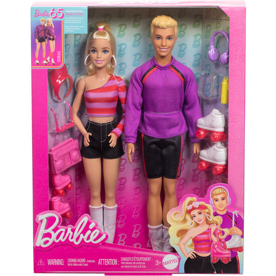 BLISTER 2 MUÑECOS BARBIE Y KEN PATINADORES BARBIE image 3