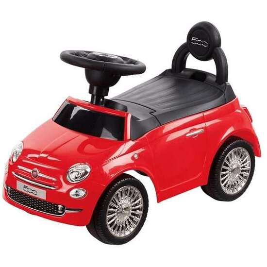 RIDE ON CAR FIAT 500 ROJO LUCES Y SONIDOS image 0