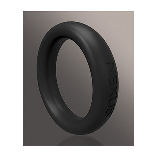 ENDURO SILICONE COCK RING - BLACK image 2