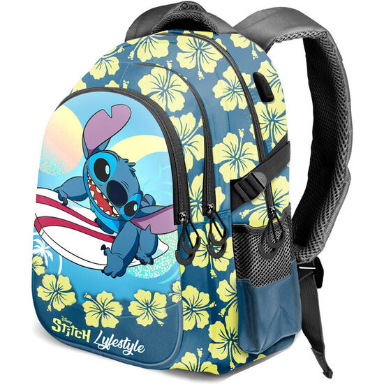 MOCHILA LIFESTYLE STITCH DISNEY 44M ADAPTABLE image 0