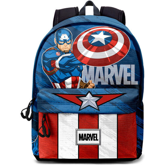 MOCHILA GEARS CAPITAN AMERICA MARVEL 34CM ADAPTABLE image 0