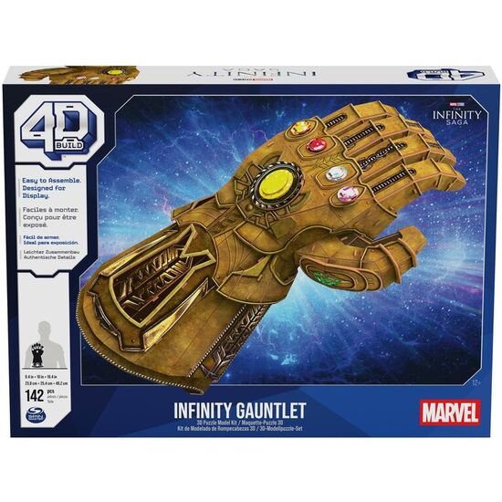 PUZZLE 3D GUANTE THANOS VENGADORES AVENGERS MARVEL image 0